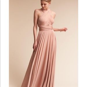 BHLDN Two Birds Ginger Convertible Maxi Dress